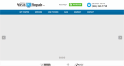Desktop Screenshot of onlinevirusrepair.com